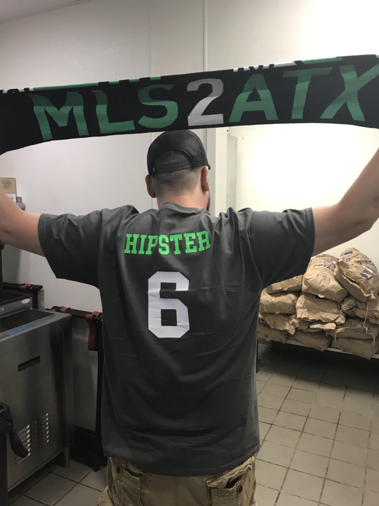 canbeadick's tweet photo. I am so excited for today! #NOto60 #YESto64 #MLS2ATX https://t.co/kqqhrwZOxA
