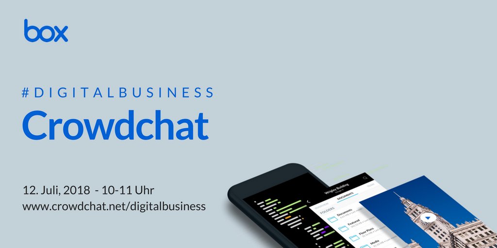 siloeff's tweet photo. Via @Box_DACH:  Crowdchat am 12. Juli um 10 Uhr: Vom digitalen Arbeitsplatz zum #DigitalBusiness. Wie sieht modernes Arbeiten in der #Cloud aus? Nehmen Sie an der Diskussion teil: https://t.co/r8C3x4bRoD  #contentmanagementpic.twitter.com/nLa5XETbAH https://t.co/j35ORgmoMH https://t.co/BGt78QELNR