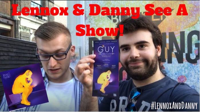Set your 🚨 for 8PM TONIGHT as our NEW VLOG featuring <a href="/guythemusical/">👬 GUY: A New Musical</a> goes LIVE!!! 🤪🤙🏻#lennoxanddanny #guythemusical #youtubers #vloggers