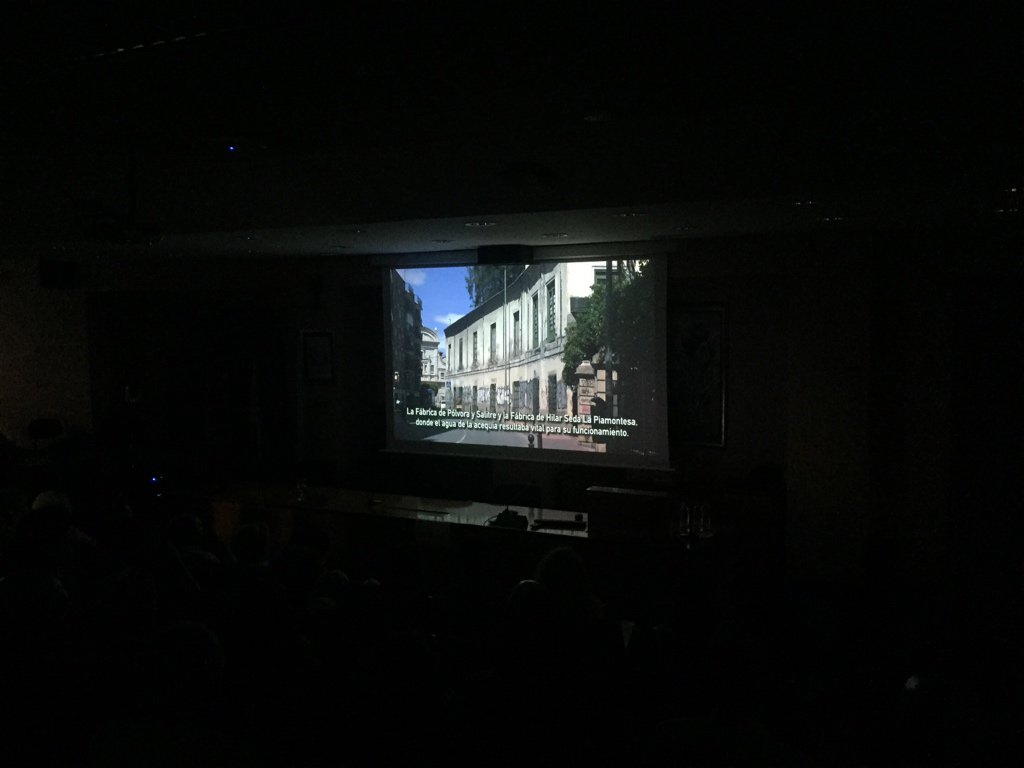 Master_eMus's tweet photo. Comienza el visionario del documental “La Aljufía, una acequia olvidada. Un patrimonio oculto.” #eMus18 https://t.co/4YBJDn7UIS