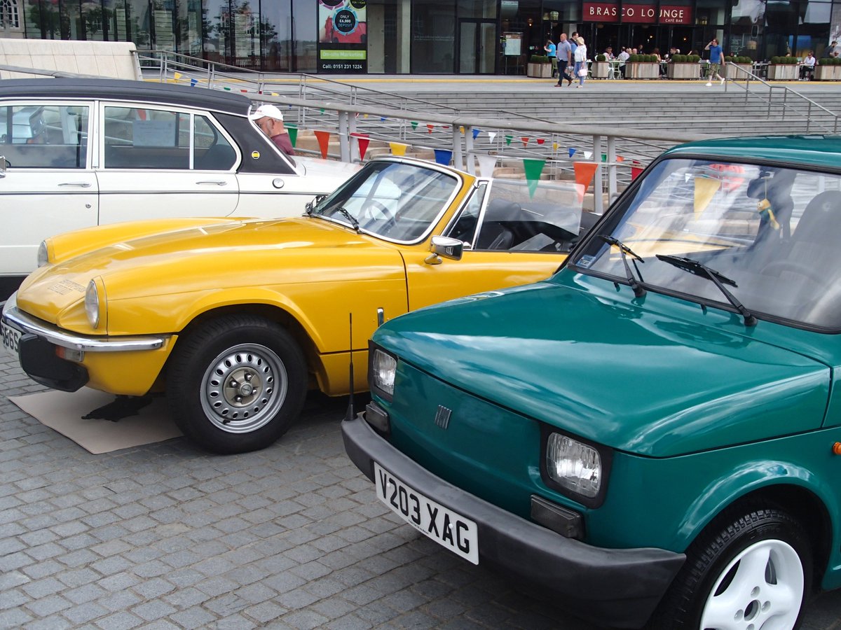 MuseumLiverpool's tweet photo. Let's hope the sun keeps shiningβοΈππΆοΈ for the classic car gathering at the Museum of Liverpool this Saturday. Check out our latest blog to read about the life and times of our classic Austin 7 Pearl Cabriolet. π#classiccars #classiccargathering https://t.co/wRyxVJEQWU https://t.co/3OLS97lUbI