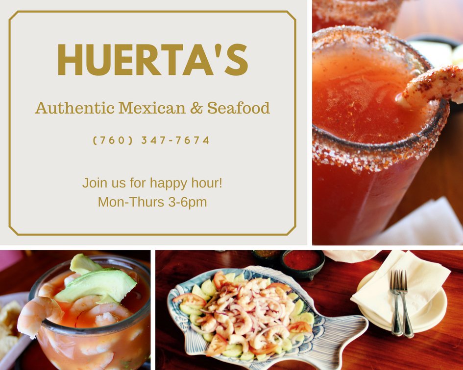 HuertasIndio's tweet photo. Did someone say happy hour? Huerta's has a full bar ready to serve your favorite drinks! 😋🍸🍹🥂Join us today! (760) 347-7674 https://t.co/zAzg3PHML1 #huertasrestaurant #mexican #food #mexicanfood #drinks #happyhour #specials #foodie #chavelas #margaritas #cocktails #shots https://t.co/CF8Vc1hZYh