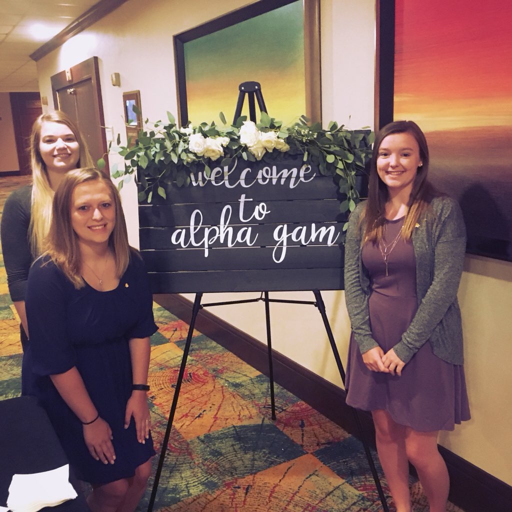 It’s only noon, and we’ve already learned so much about philanthropy recruitment rounds! #AlphaGamConvention