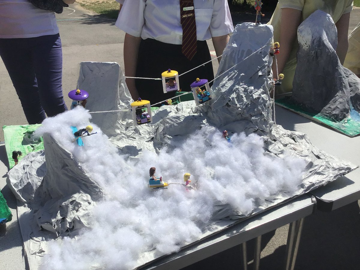 WorksopPrioryCE's tweet photo. Incredible homework projects using papier-mรขchรฉ as our medium. #dreambuildgrow #plantpots #rivers #mountainenvironments https://t.co/4va9MsAezh
