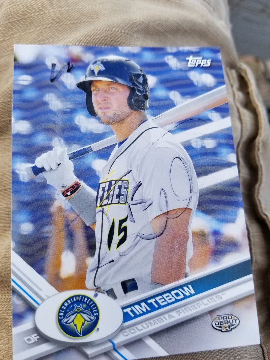 Seibu63's tweet photo. LOL ... just got Tim Tebow #InPerson at the Rumble Ponies game...but had an epic #SharpieFail!

@autographblog https://t.co/N9L8XYm9ha