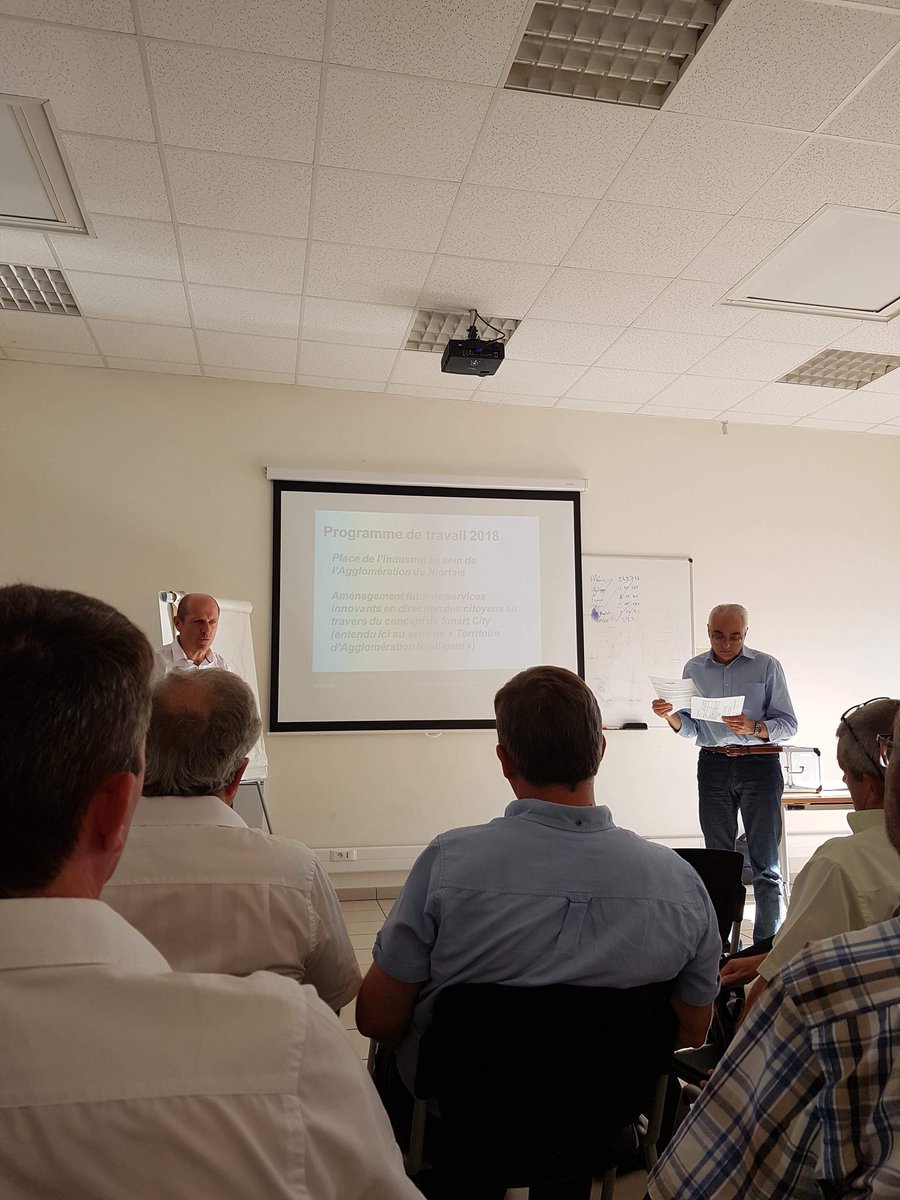 La JCE Niort participait ce soir à l’Assemblée de Réinstallation du Conseil de Développement de <a href="/NiortAgglo/">Niort Agglo</a>. Place de l’#industrie au sein de l’Agglomération du Niortais et #SmartCity seront les thèmes de travail de cette année ! #Niort #CDCAN