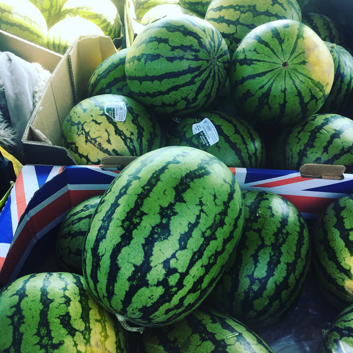 Here we have the back of Mr Haines’ car this afternoon ready for tomorrow... Hope everyone is excited for the Sponsored Walk in the morning! Get your watermelon slices for 20p at Roundham from our very own Sixth Formers! 🍉