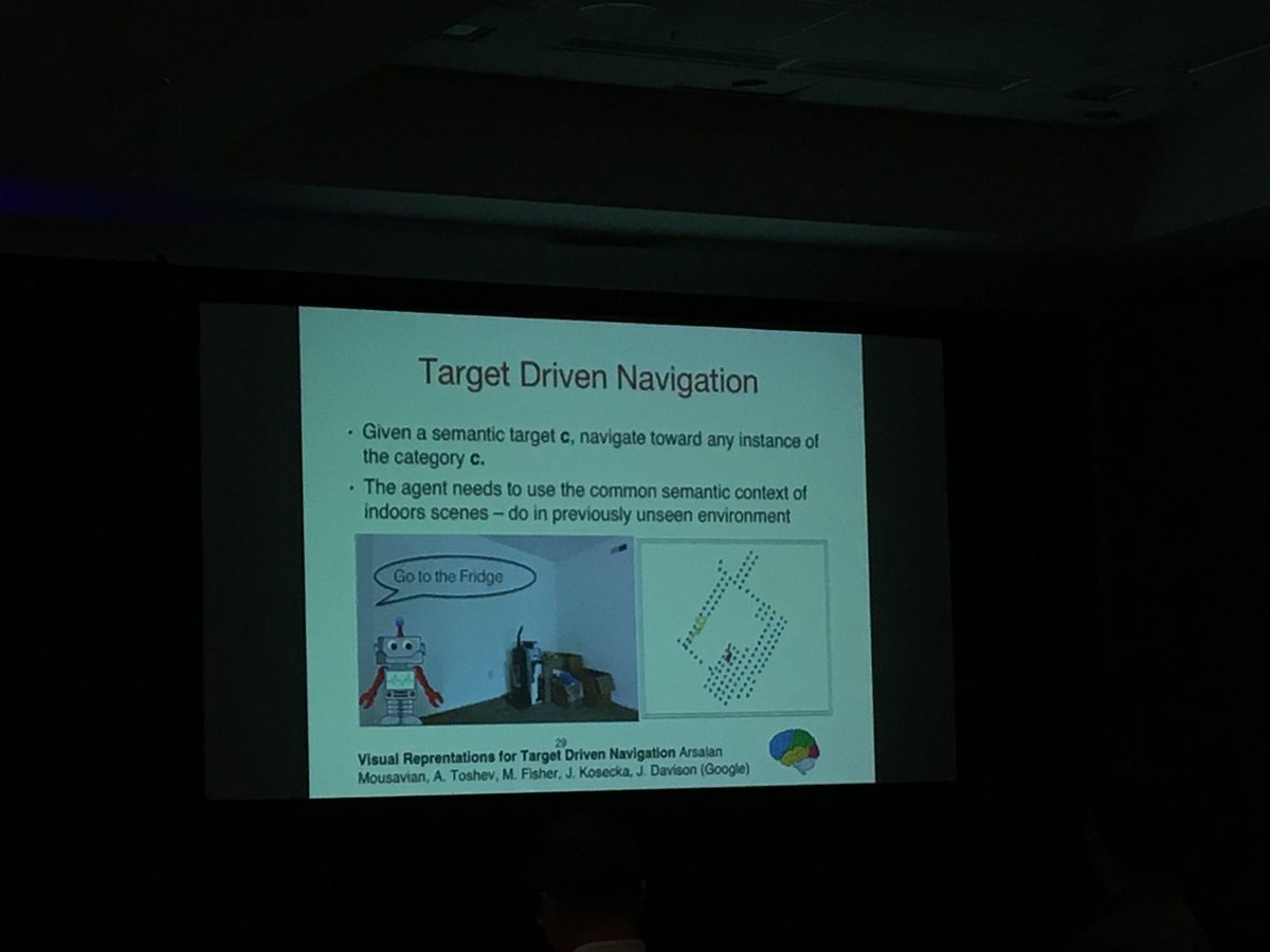 DaliaVitk's tweet image. Jana Kosecka uses a combination of simulated and real-life data to extract semantic representation data in environments that previously were not seen. #reworkAUTO #reworkROBOTICS