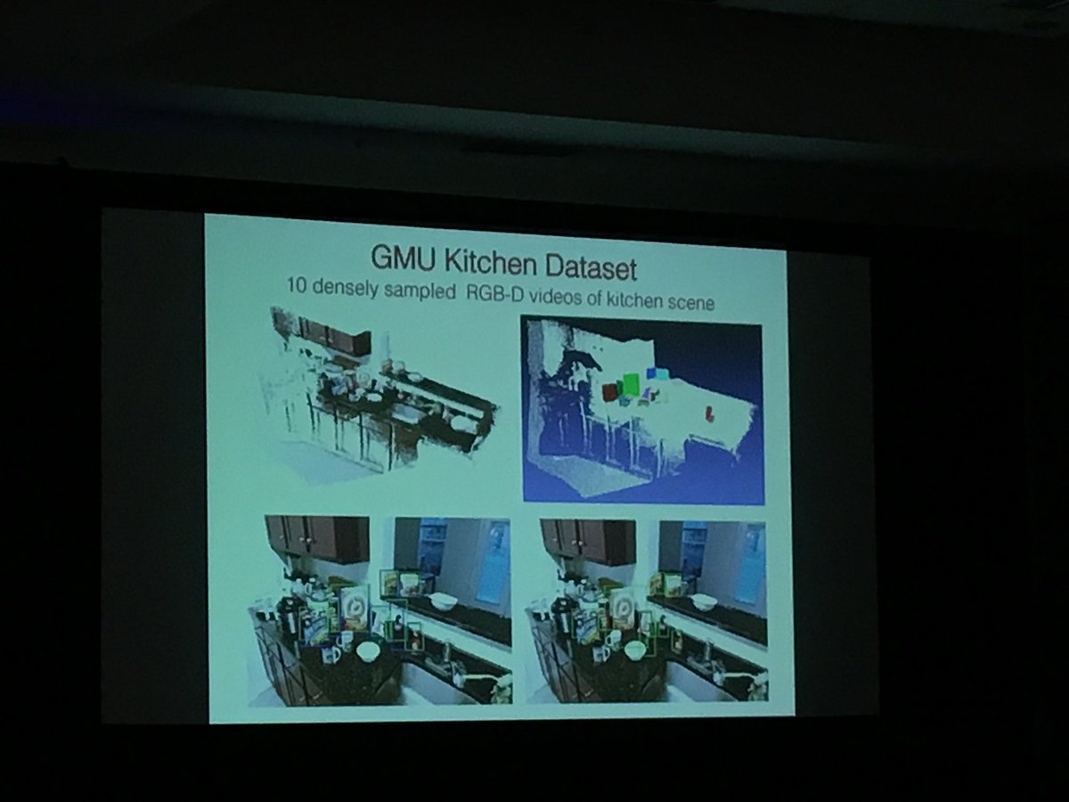 DaliaVitk's tweet image. Jana Kosecka uses a combination of simulated and real-life data to extract semantic representation data in environments that previously were not seen. #reworkAUTO #reworkROBOTICS