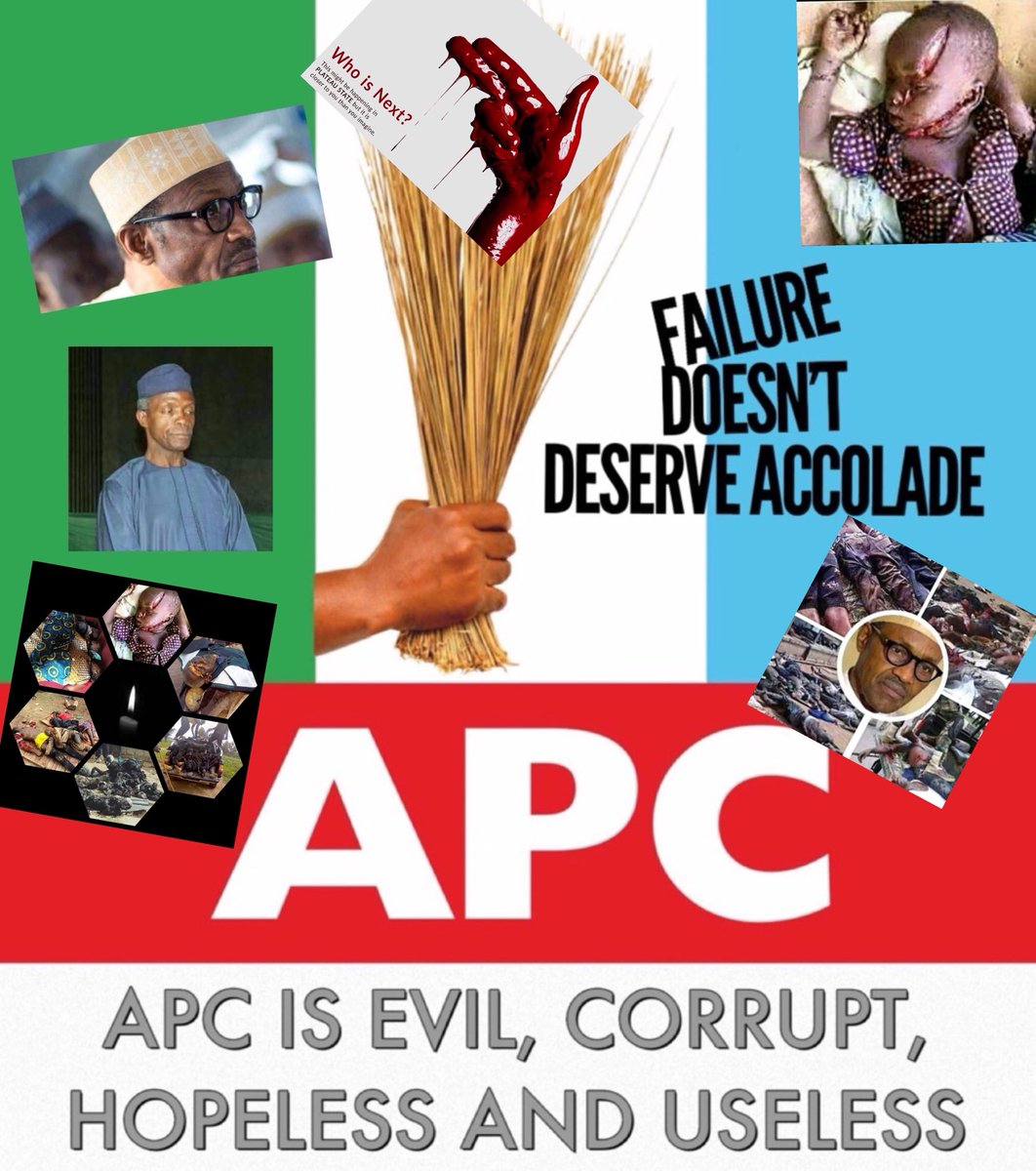 ‪Instead of @MBuhari to fix Nigeria, he distracted the nation with genocide so that no one focuses on his failures and ineptitude. Buhari and APC government made a huge mess. They failed to deliver what they promised. BUHARI HAS NO ACHIEVEMENT. Failure doesn’t deserve accolade.‬