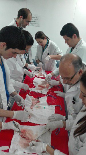 Nosotros los #cirujanossanitas aprendiendo cada día de lo que más amamos 😍🤗😉
@ascolcirugia 
#cirugíacolombiana #cultivandoconocimiento #escribiendonuestrahistoria
