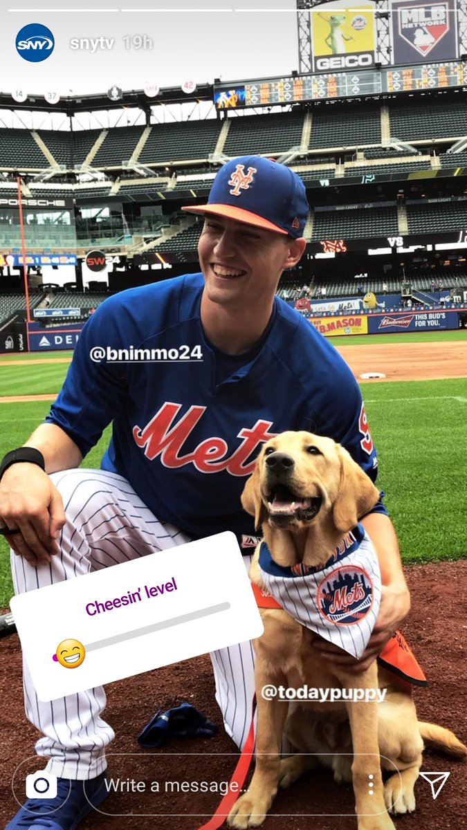 WriteInNimmo's tweet photo. And here's a little something for your afternoon troubles. We're so lucky to have @You_Found_Nimmo in this world!
#WriteInNimmo #LGM #MLBVote
https://t.co/ZCVpUCYCxi https://t.co/KI2evnAlb7