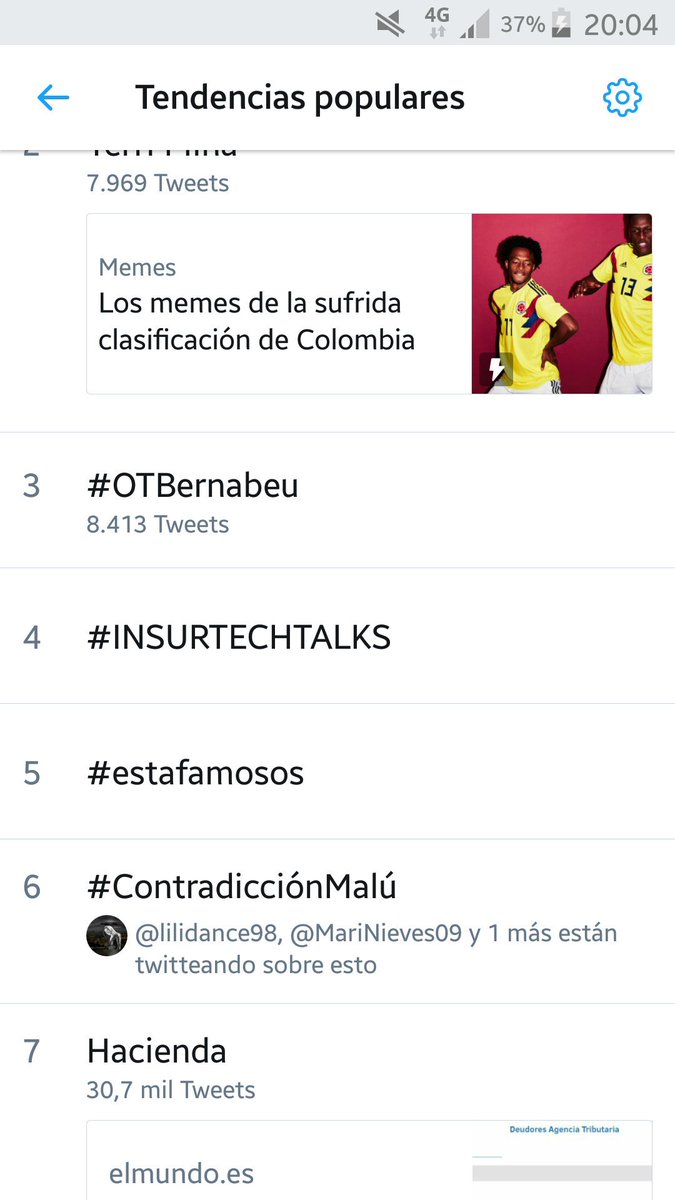 Vamos familia!!!
Somos #trending6 
#ContradicciónMalú