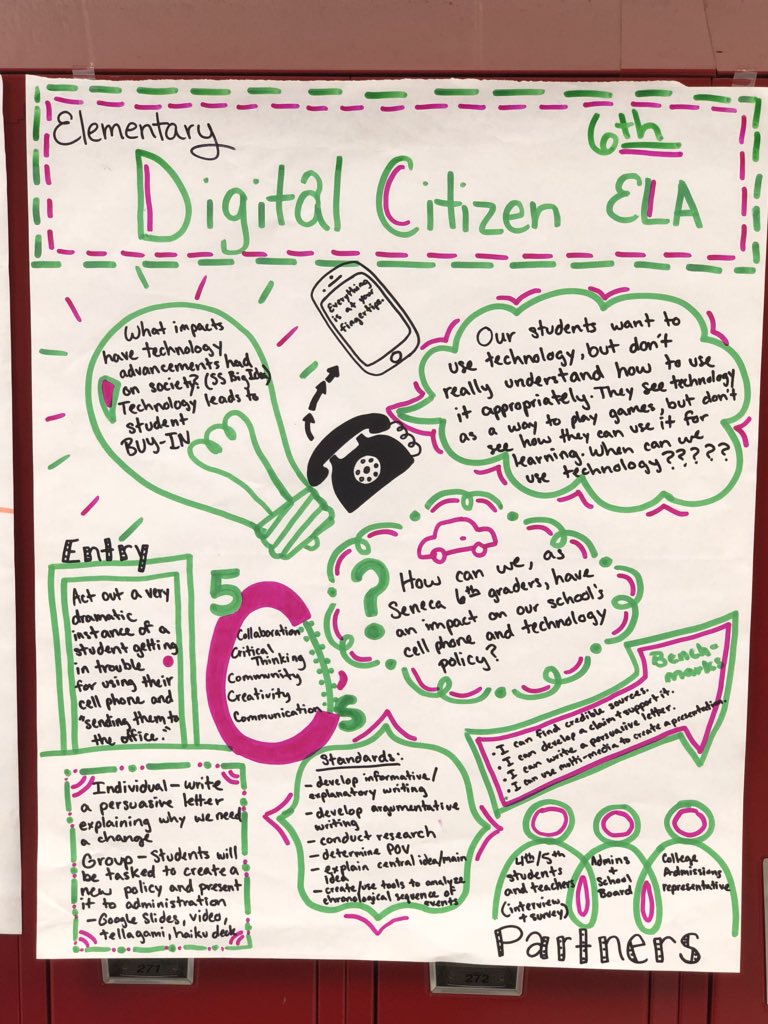 RavenChandler5's tweet photo. Warm and cool feedback provided from elementary and secondary facilitators during our gallery walk. What a great learning experience for A L L to see huge growth in creating authentic PBL’s! @magnifylearning #PBL #SenecaOpen2018 https://t.co/syOy0GqyiN
