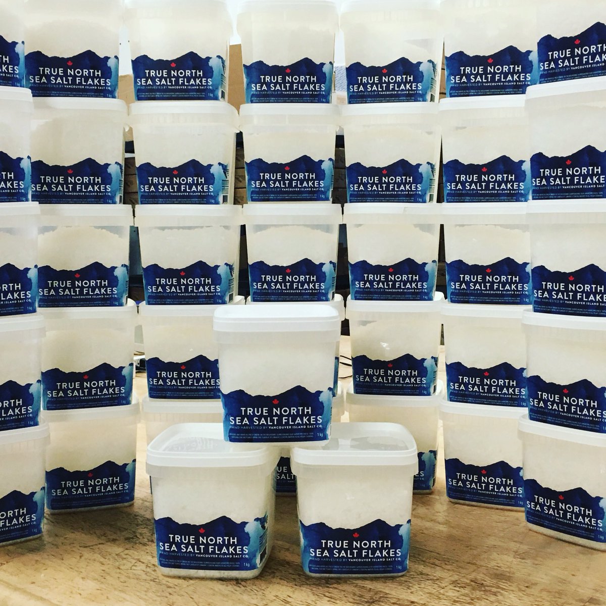 Eat your heart out Maldon, True North Flakes galore #SaltLove from #NewSaltLand