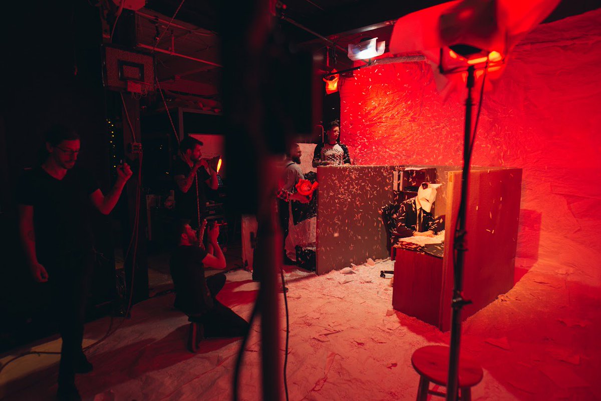 On set for “Red Light” Music Video.  Had an excellent shoot with the crew at Misdirected Media.  Scope the track and video wherever you scope stuff.

papermonstersofficial.com