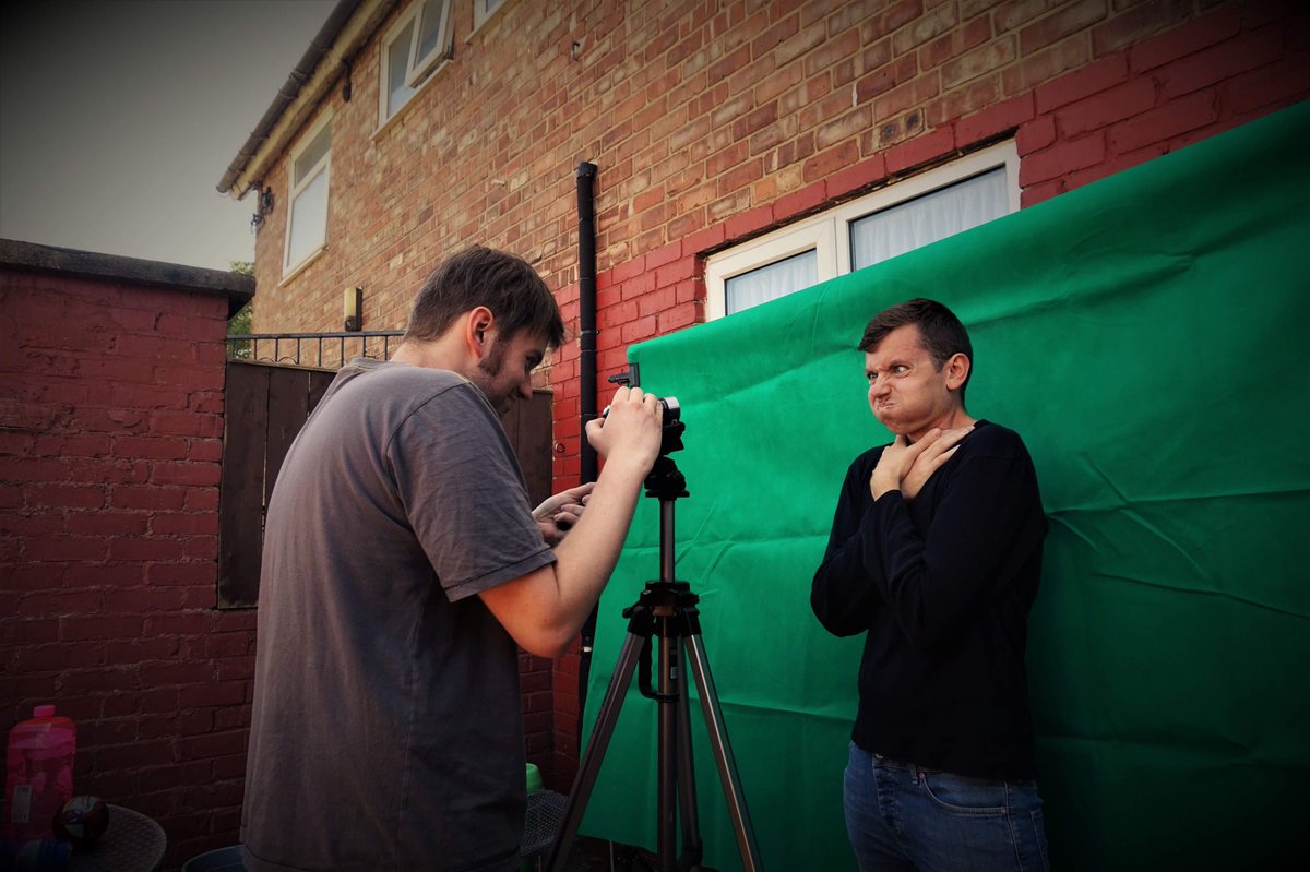 WinwardStudios's tweet photo. A few pictures from today’s Green Screen shoot for #TheNumber7PartII. https://t.co/vBKIhcq0ht