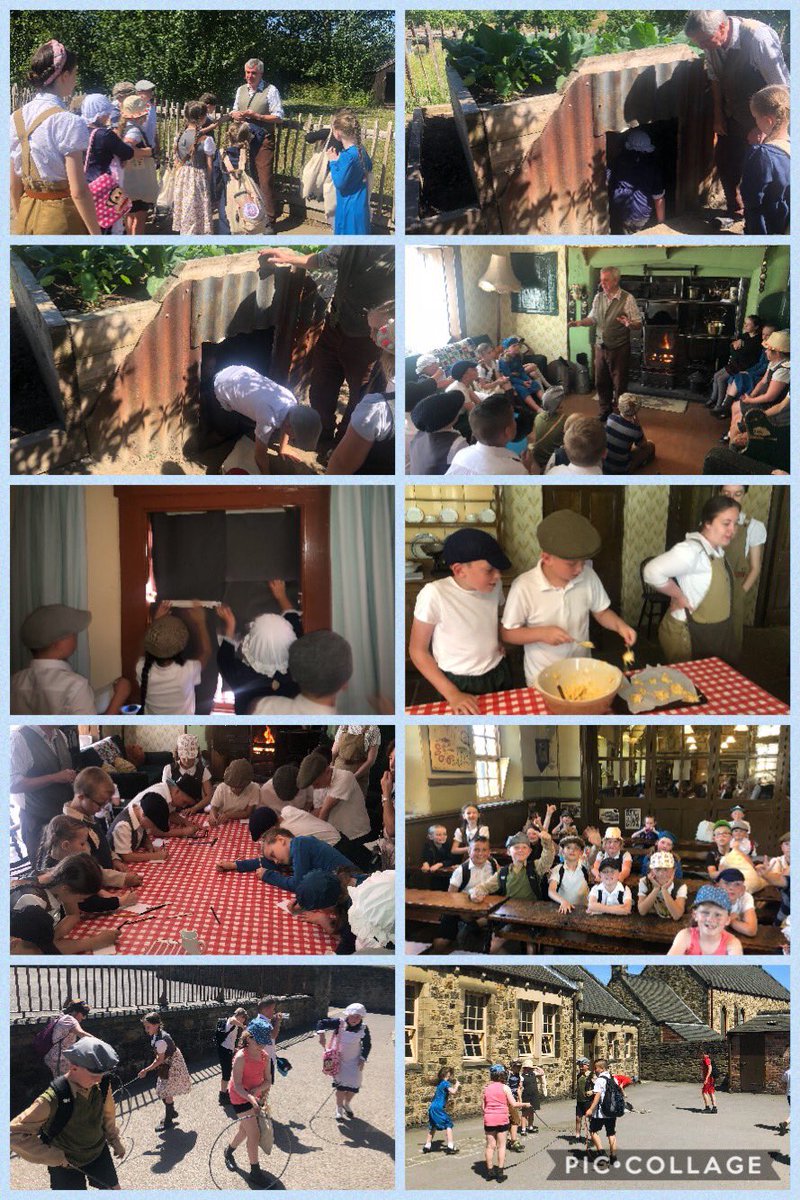 Fordley34NT's tweet photo. Year 3/4 had a brilliant day at @Beamish_Museum today, being evacuated to the farm in our evacuee costumes, learning all about life as an evacuee during WW2 with @BeamishLearning and exploring the other areas of Beamish https://t.co/TYOguy6HpI