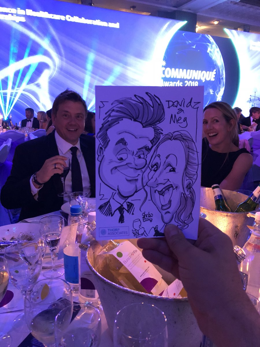 Some extremely accurate characatres happening at <a href="/CxHealth/">Communiqué</a> awards tonight! Spot on we would say!