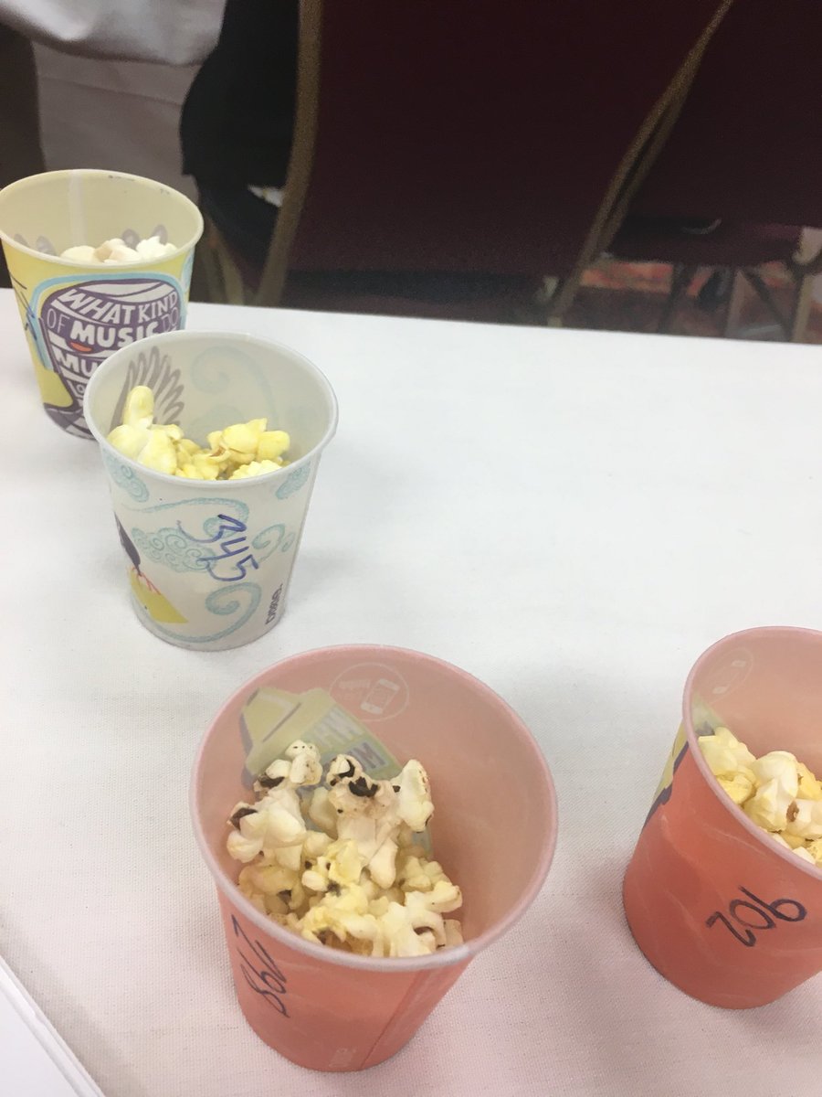 GrantonAg's tweet photo. Popcorn taste testers #298isburned  #NAAE #NAAEinquiry #WiAgEd https://t.co/epSVrV1Z9H