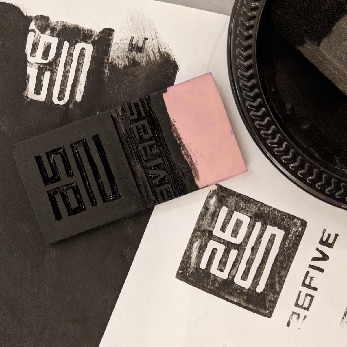 26FIVE's tweet photo. Make your mark. Stamp it on the world. #26FIVE #crafternoon https://t.co/cnjOoVRQII
