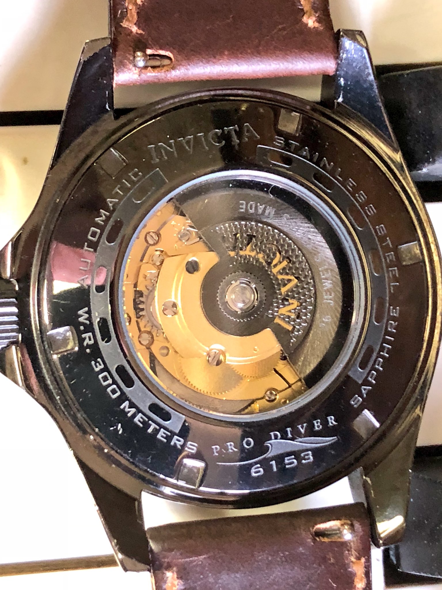 Invicta pro diver sellita cheap sw200