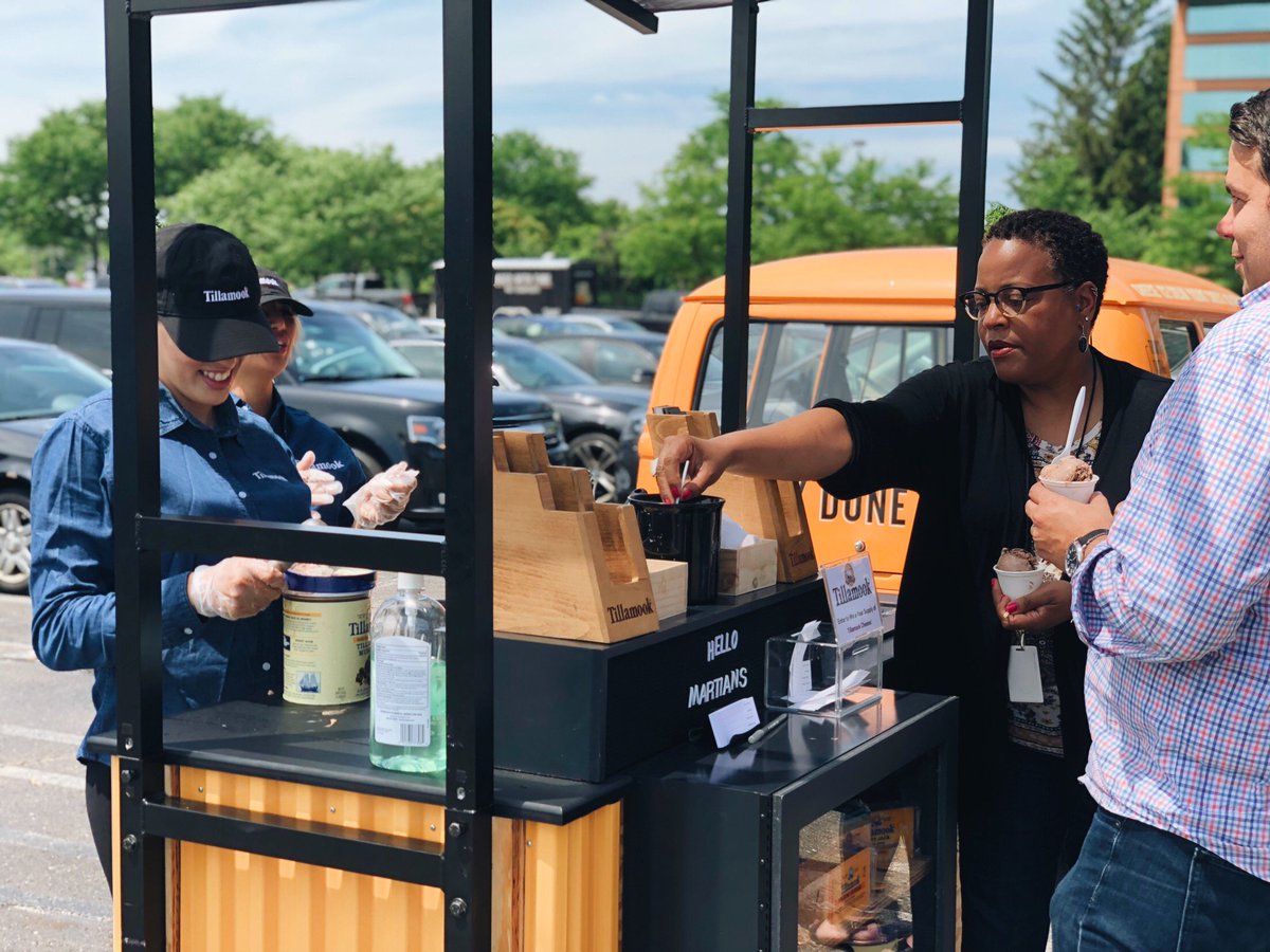 I scream, you scream, we all scream for ice cream! <a href="/TillamookCheese/">TillamookCheese</a> #TheMarsAgency #TillamookIceCream