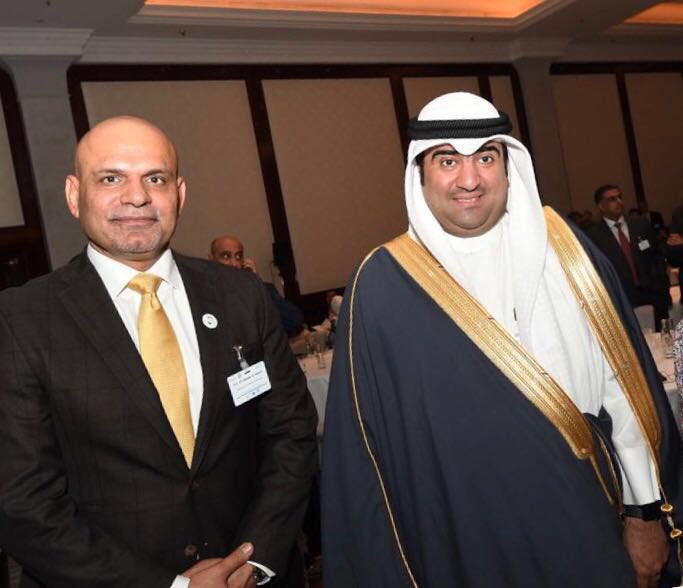 UAEinBerlin's tweet photo. Ambassador Ali Al Ahmed participated in the 21st #GermanArab Business Forum in #Berlin, organized by @Ghorfa_Germany, along with German Minister of Economy Peter Altmaier and Kuwaiti Minister of Commerce & Industry Khaled Al-Roudan. @MOFAUAE @peteraltmaier #UAE_Berlin https://t.co/acDM0fh5xO