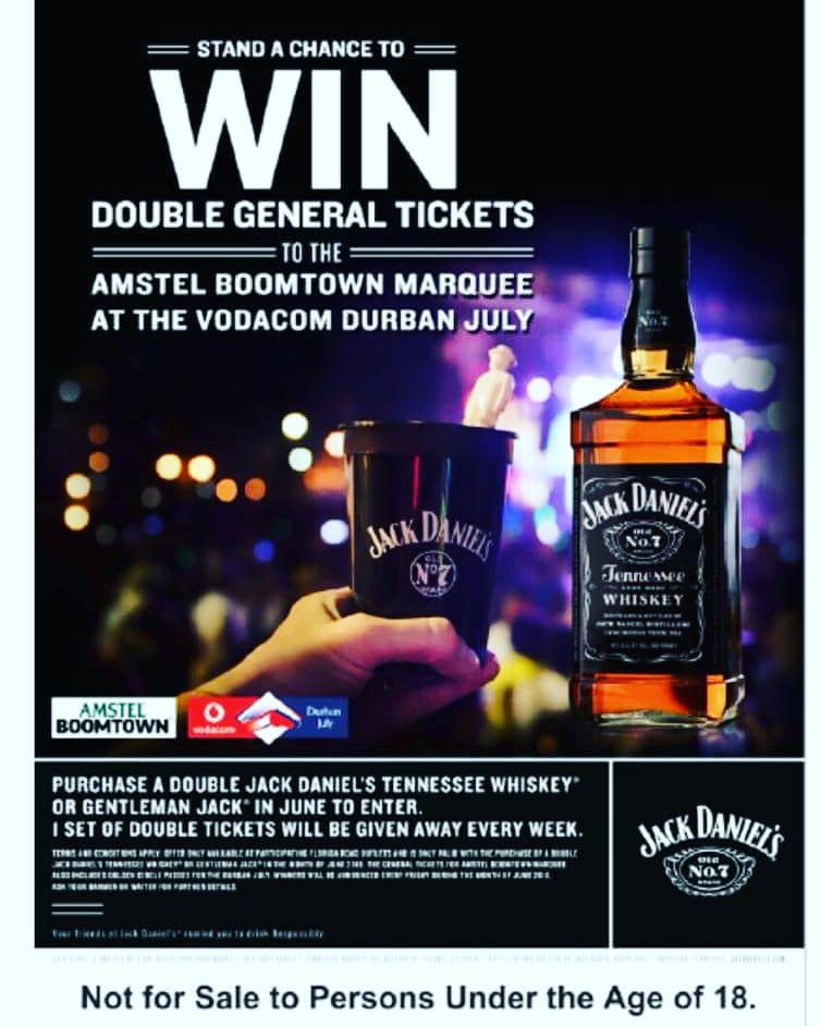 Trap_Thursday's tweet photo. THIS SATURDAY 🔥🔥🔥🔥🔥
@j_deniel #JACKFIRE #JACKHONEY #JACKDENIELS
We giving away 4 Tickets to Durban July Boom Town on Saturday ....🔥🔥🔥🔥
 #DurbanJuly #JackDaniels #GeezyBirthdayCelebration https://t.co/vmVlLhyyMo