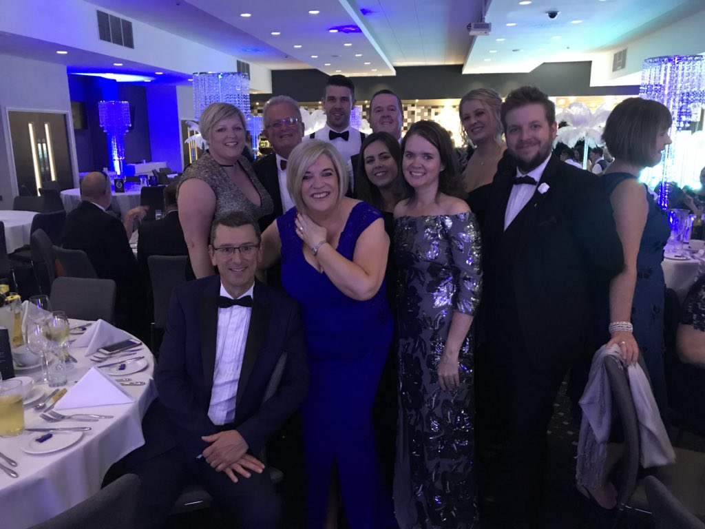 amycallaway17's tweet photo. All glammed up for the SWCCF Awards. Europa are up in six categories! Good luck to all the finalists! #SWCCFAwards2018 #team https://t.co/1gQa88wPe3