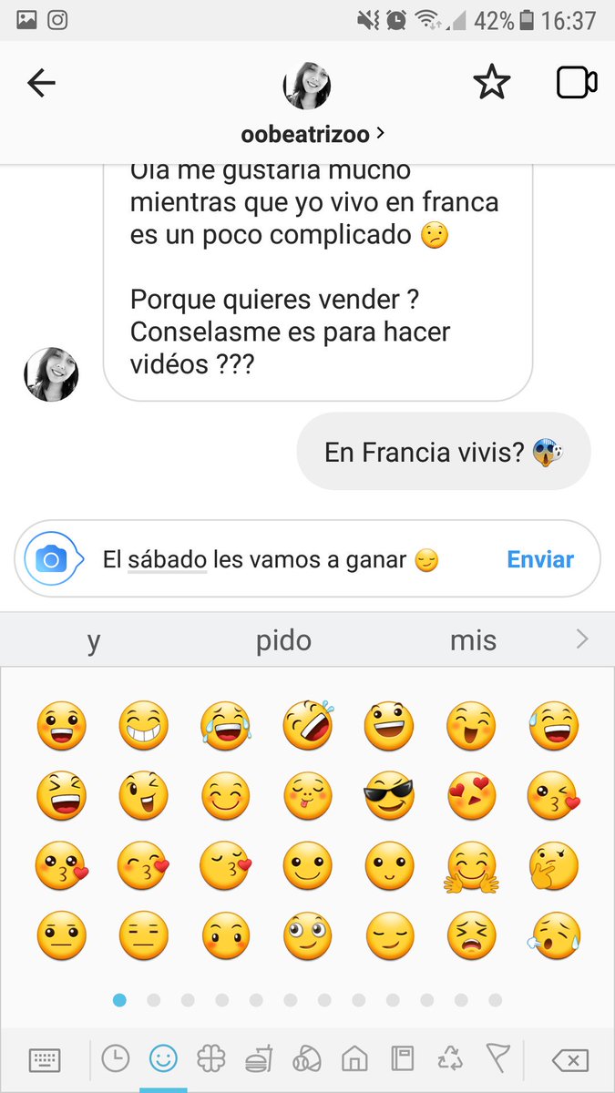 marie__san's tweet photo. Una seguidora francesa me pregunta por la venta de mi cámara https://t.co/LJh6wDmwZw