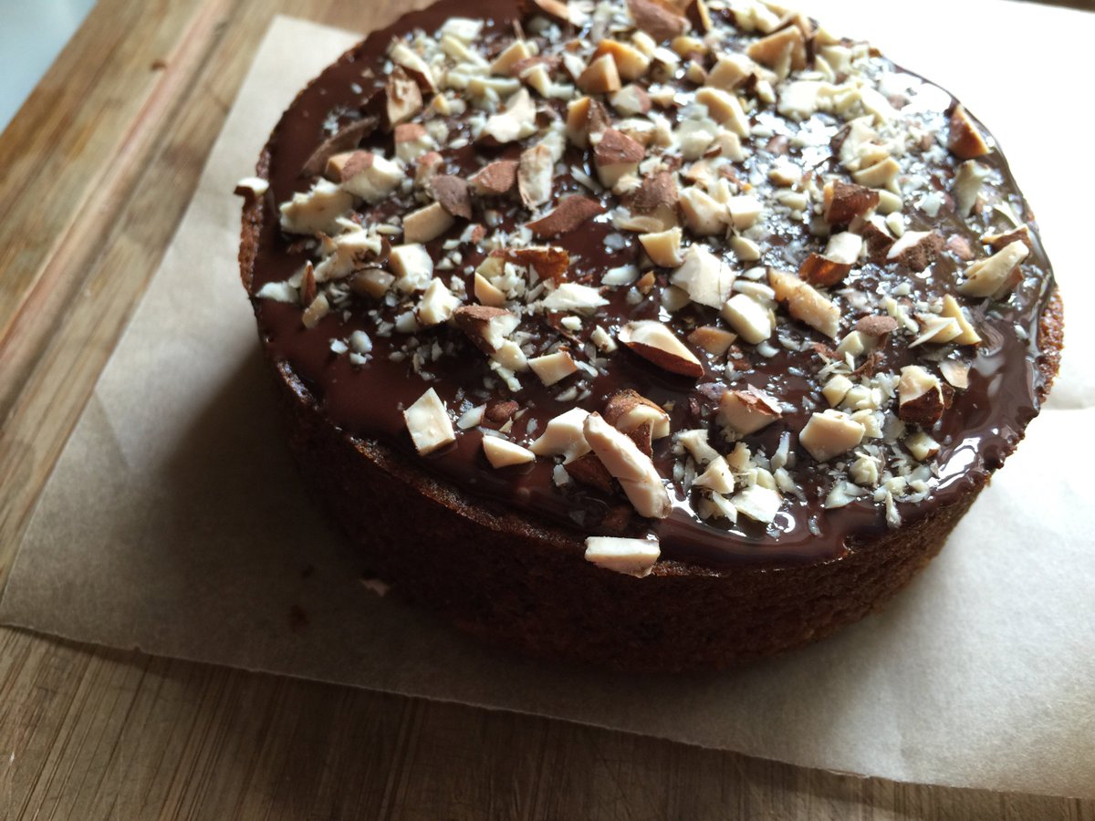 chocolate almond orange cake