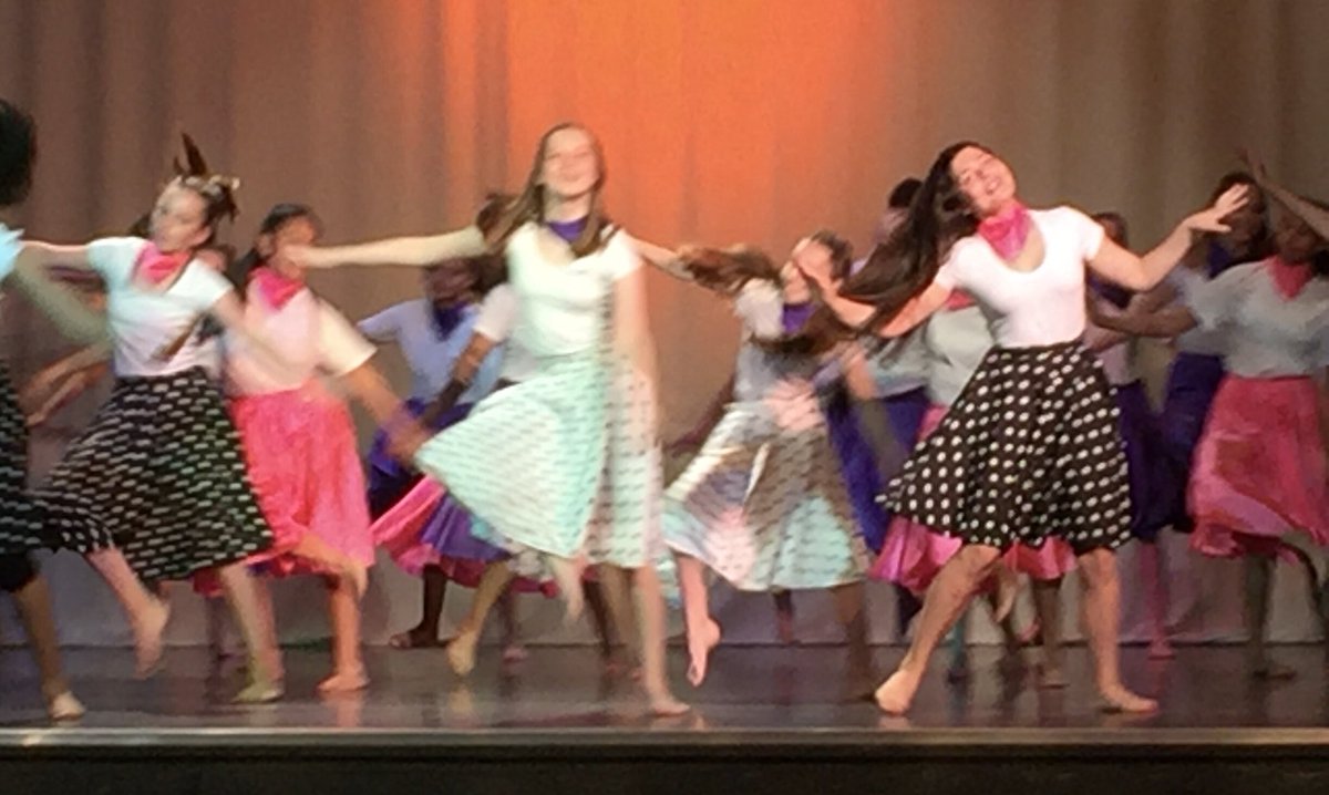 Dunraven_School's tweet photo. What. A. Show. Just brilliant. So proud of our dancers #DancingThroughTime #artsmatter https://t.co/4yM2lqU3Om