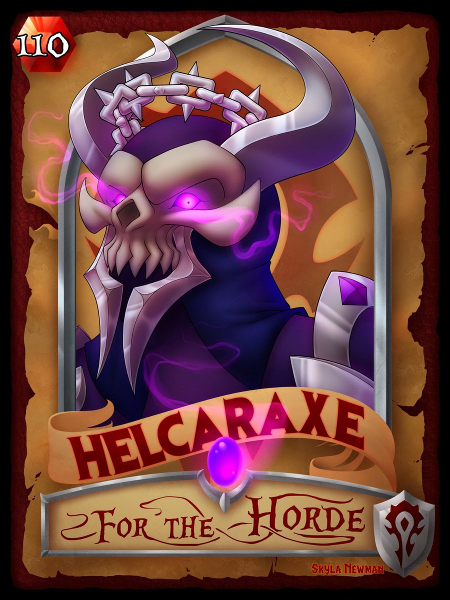 Vennecca's tweet photo. #BlizzCon Badge commission for @flitter_chic and @slvermage 
#WarlocksRule https://t.co/qWKyhG1MgJ