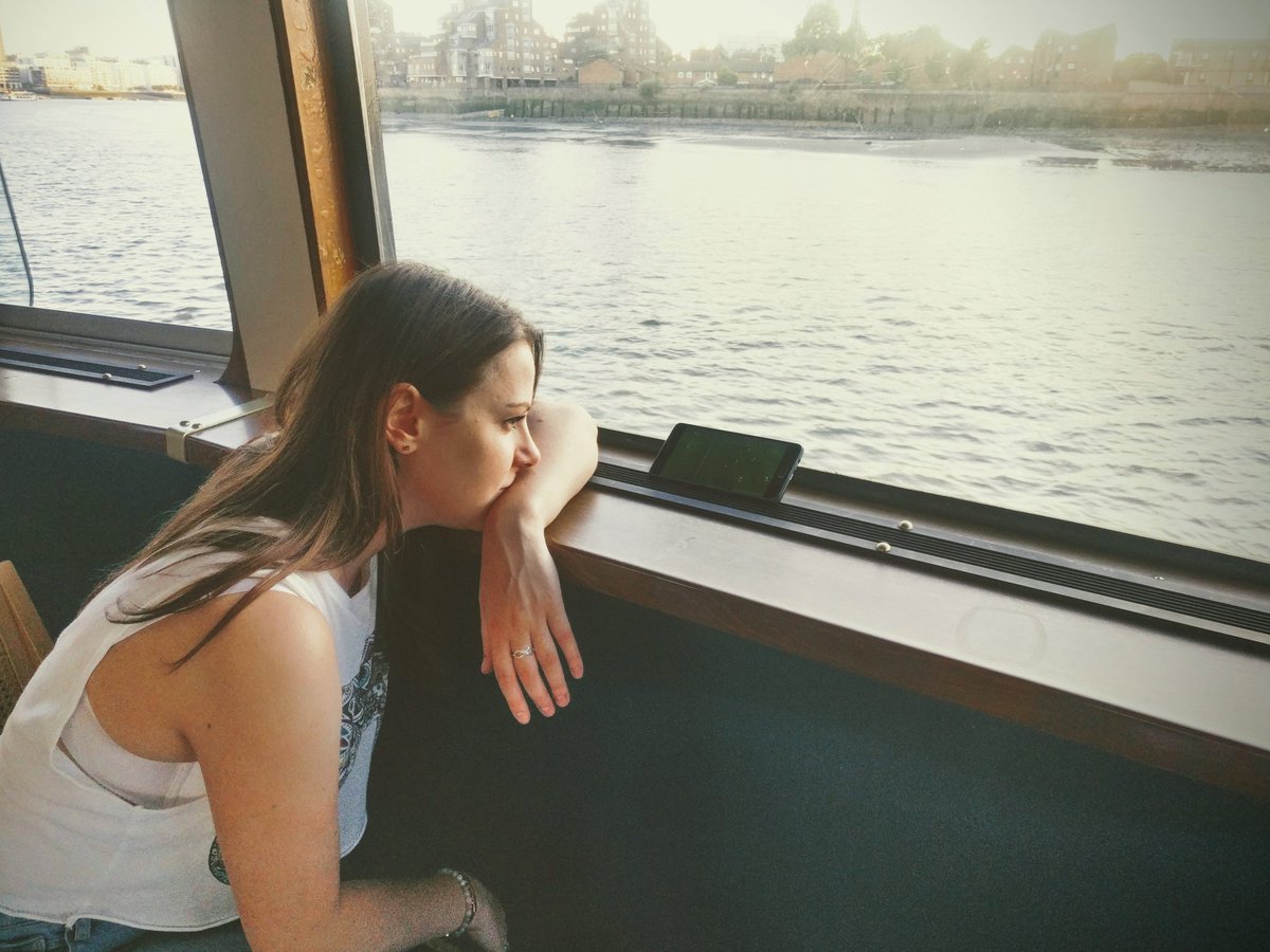 PittCharley's tweet photo. I got snapped watching the #WorldCup Even if you're stuck on a boat on the Thames, you find a way. #EnglandvBelgium #London #FootballWorldCup2018 #ThursdayThoughts https://t.co/KQCLKl5vH2