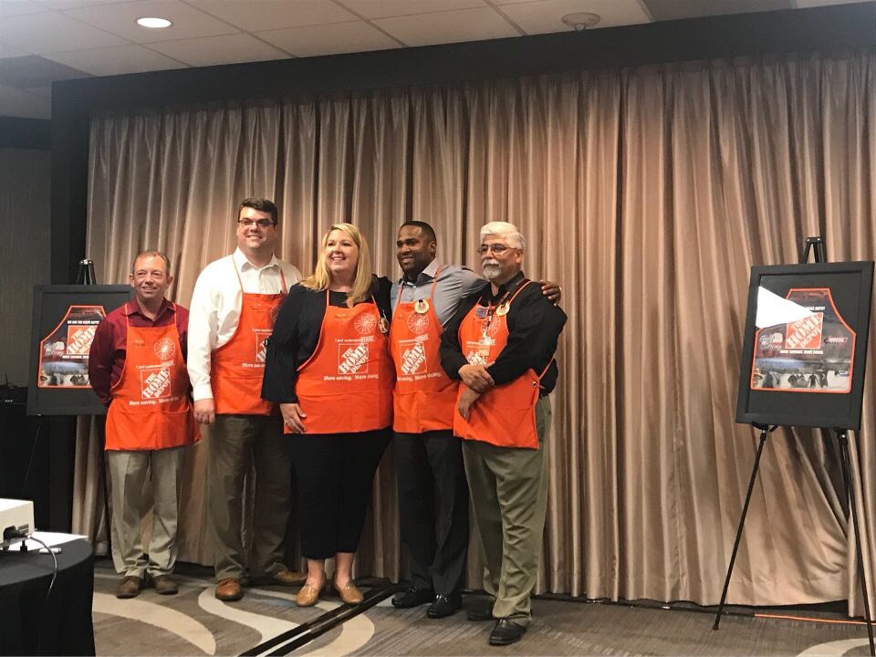 Celebrating an IVOC win in the gulf region today!!! This is only made possible by the incredible partnership we have and a team of hard working winners! Congratulations to the gulf team! #letsdoitagain #homedepot #proudserviceprovider #strivingforfive