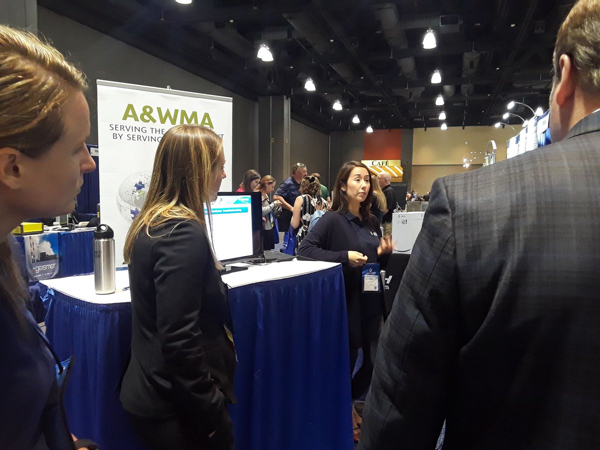 AmerEcotech's tweet photo. Laura Brown and Anthony Pacheco from American Ecotech provided an engaging technical presentation at AWMA ACE this year. Thanks to those who joined. #Health #Technology #AirPollution #AirQuality https://t.co/8D0h5EoapE