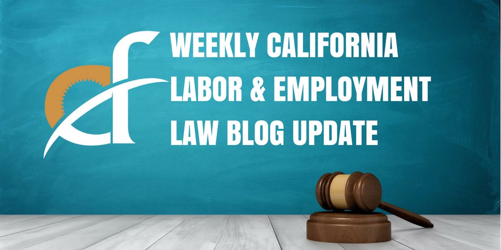 CDFLaborLaw's tweet photo. CDF Blog: Weekly Update: Handbook Rules, Rounding of Time Entries, Public Sector Union Fees, and National Origin Regulations https://t.co/xpaK5viYHZ #hr #emplaws #handbooks #wageandhour https://t.co/5F2yOWKVA1