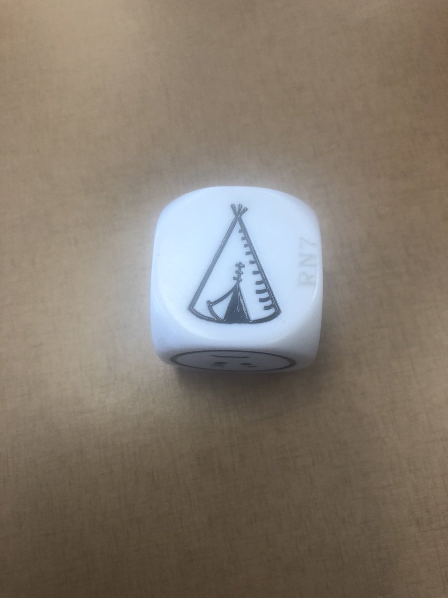 MrsMatthewsMGM's tweet photo. Shout out to chikfila for an awesome kid’s meal toy.  Rory’s story cube.... Roll the dice and make up a story! This would be fun activity for quick write or a game to develop a story as a class. #lexoneliteracy #growingauthors https://t.co/i77wfpvenb