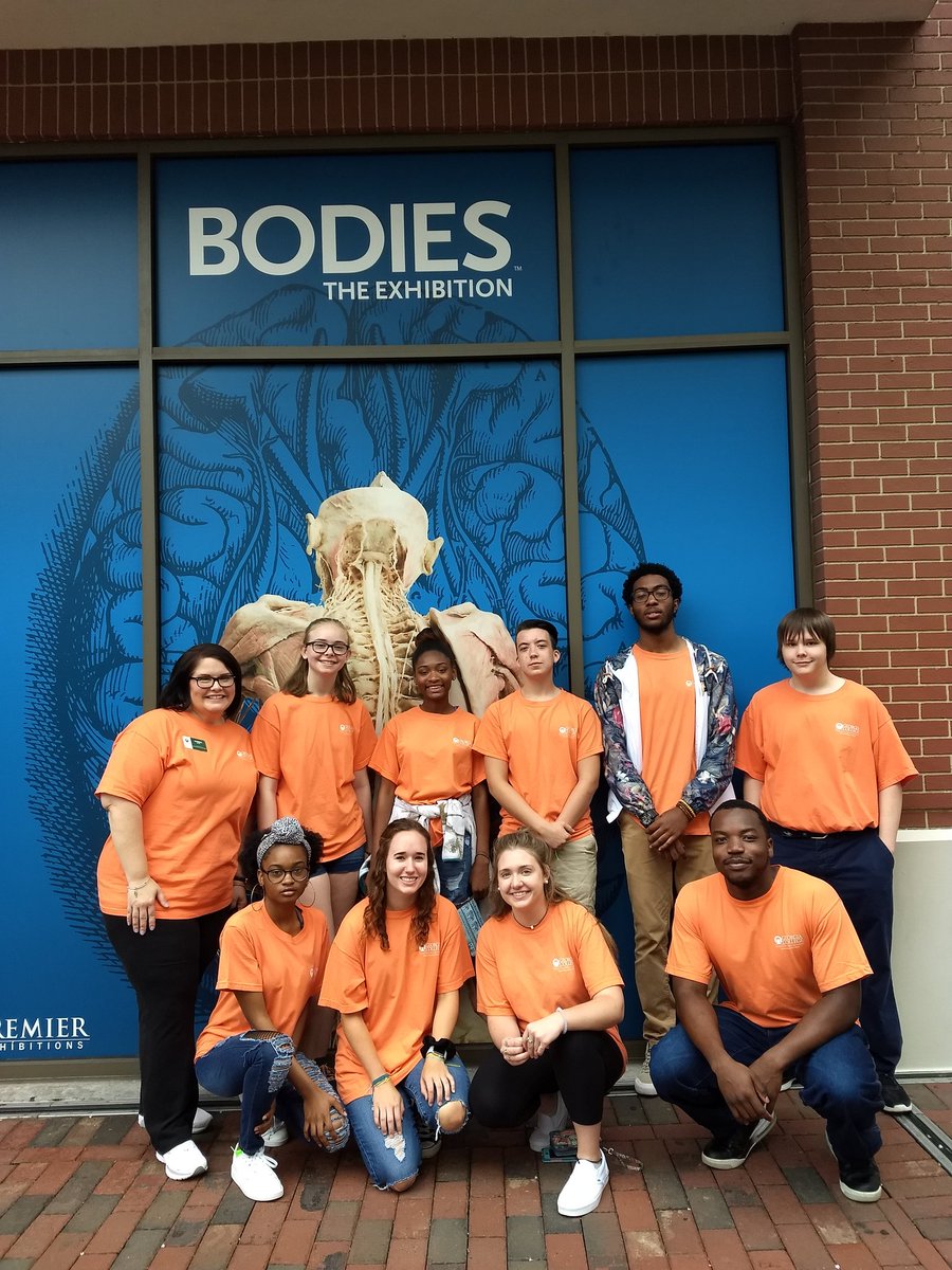 GCscienceedu's tweet photo. Bodies Exhibition field trip with Young Scientists Academy students #ysa18 #georgiacollege #gcscienceedu https://t.co/VzQi5FX1px