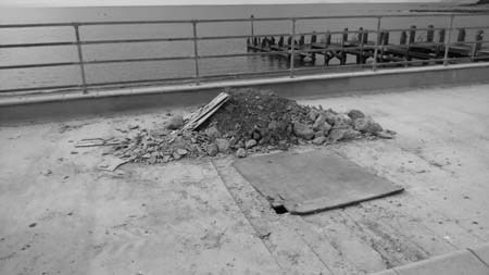 The winner of the Fishguard abstract sand castle competition went to Alama Knack from Aberystwyth