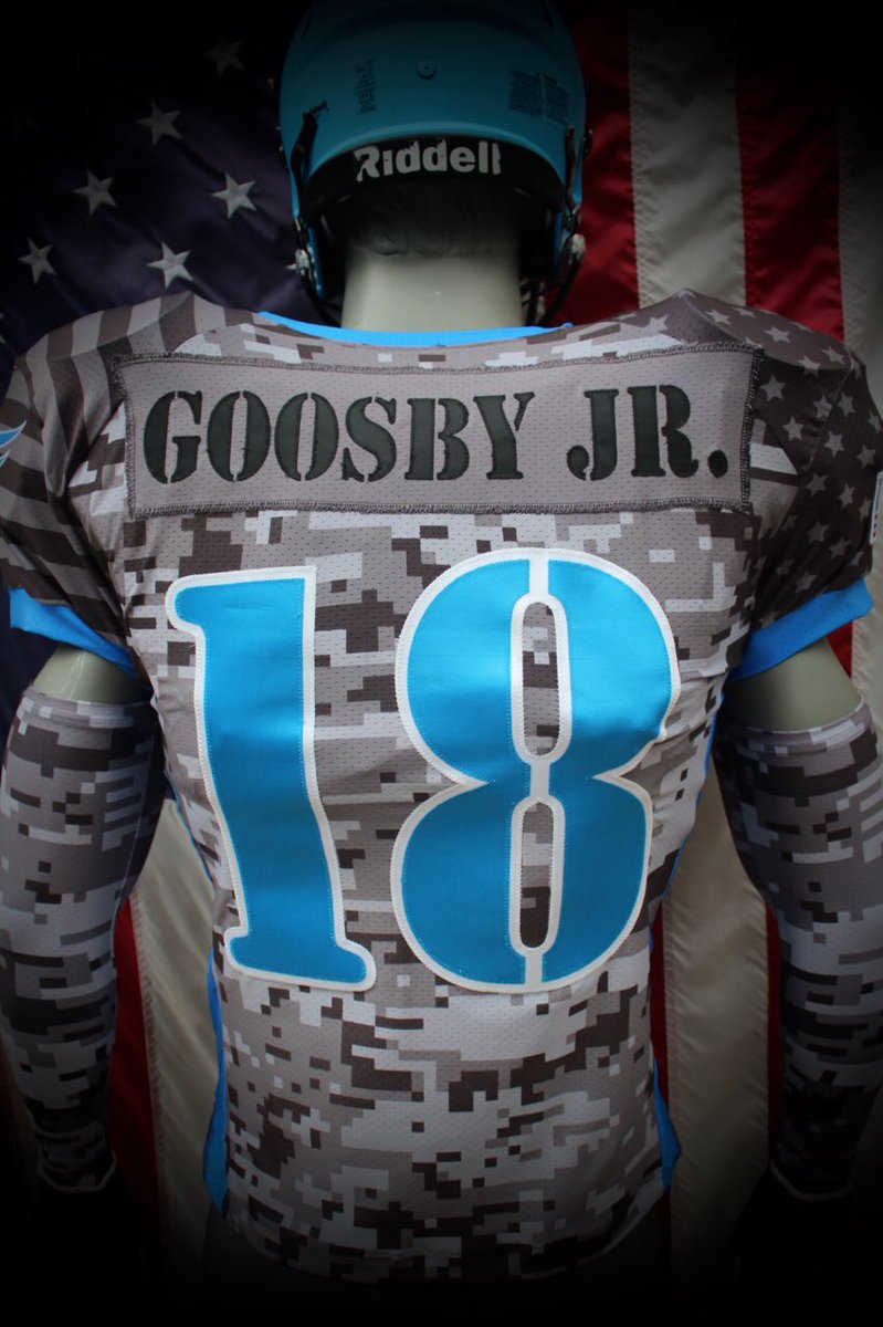 soulfootball's tweet photo. ‼️JERSEY ALERT‼️

Check out these INCREDIBLE 🔥 jerseys for our game this Saturday night that pay homage to our Military and will be available at the Jersey Auction outside SECTION 120 😎 Proceeds benefit @VetTix &amp; @TeamRWB . Made by Game Changer Gear ‼️

#RoadTo3Peat🏆 https://t.co/9GuXSQftGU