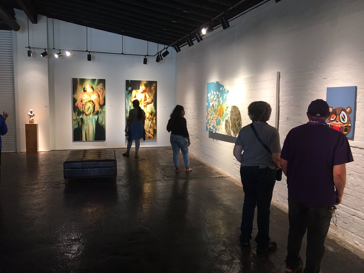 1619_FLUX's tweet photo. Make @1619_FLUX one of your stops during the @FirstFridayHop on July 6th, 5pm to 8pm and check out our new exhibition "Visions Of Power: Artists Exploring Personal + Collective Change"! We will have appetizers, drinks, and of course great art, so don't miss out! #firstfridayhop https://t.co/MM3lG2xDn5