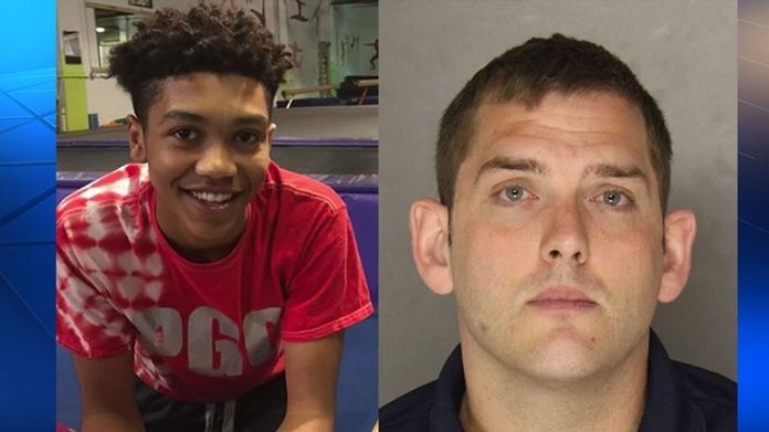 shabueb's tweet photo. Tell me why active shooters get arrested while Blacks just suspected of having a gun get shot and killed.  Where is the overwhelming fear that cops use to excuse their murder of unarmed blacks when they confront an active shooter who has just killed people. #AntwanRose #Annapolis https://t.co/0W3HbUvnym