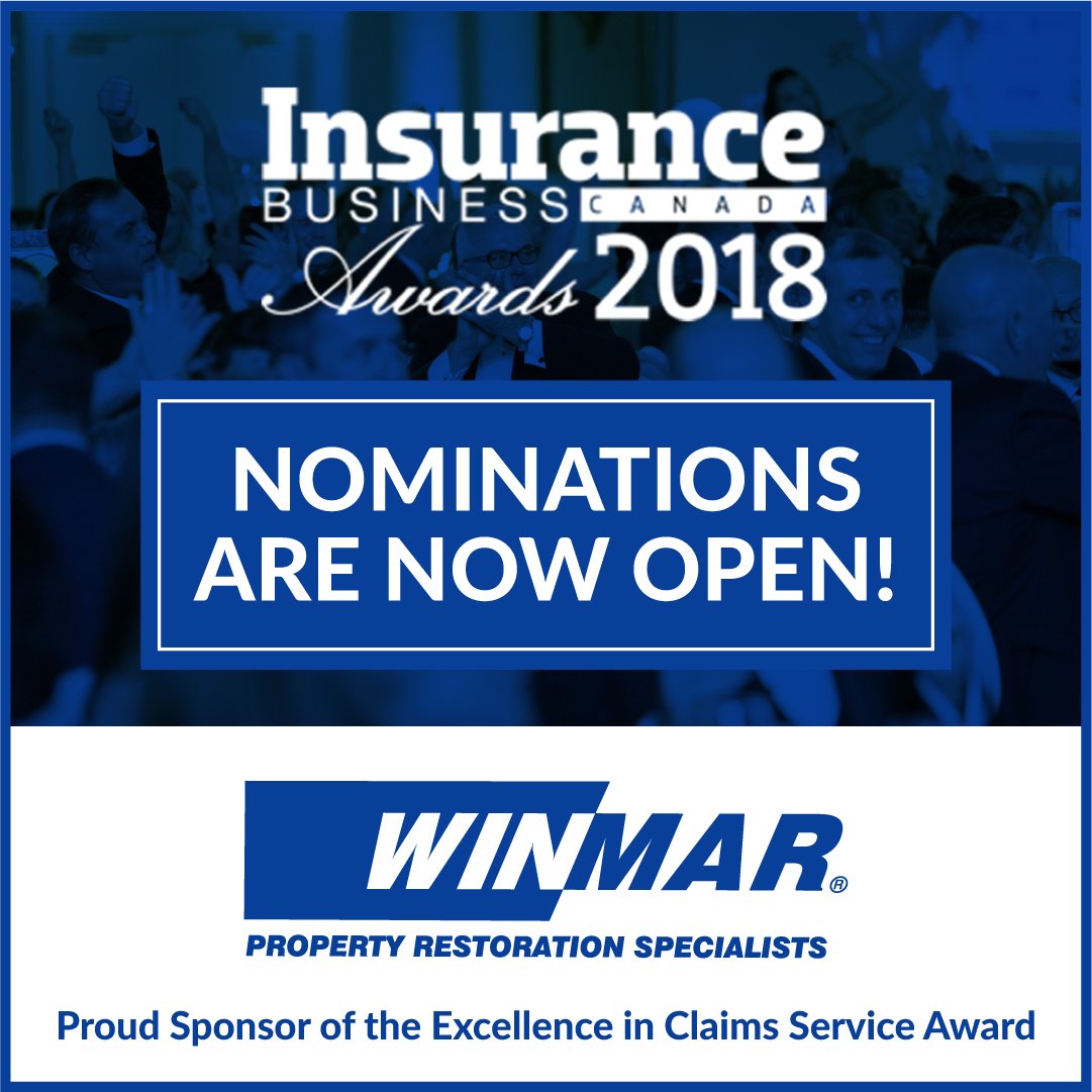 Nominations for the 3rd annual #InsuranceBusinessCanada Awards are now open! With over 20 award categories to recognize the excellence of insurance firms, insurance teams and insurance professionals in Canada.

Vote now buff.ly/2tBL4xK

#IBAwardsCA