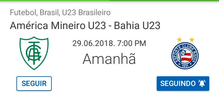_UTricolor88's tweet photo. Amanhã tem "Brasileiro de Aspirantes" para o @ECBahia. O Esquadrão enfrentará o América-MG, às 19hrs, com transmissão do Esporte Interativo. ❤💙 #BBMP #UT88 https://t.co/jeUc2qLKB3
