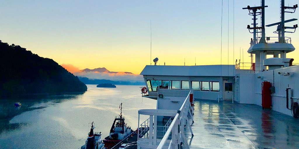 DanFieUK's tweet image. About to cruise the #QueenCharlotteSound leaving #Marlborough behind on the @BluebridgeFerry before rolling over the #CookStrait to get to #Wellington &amp;amp; the #NorthIsland. #NewZealand!