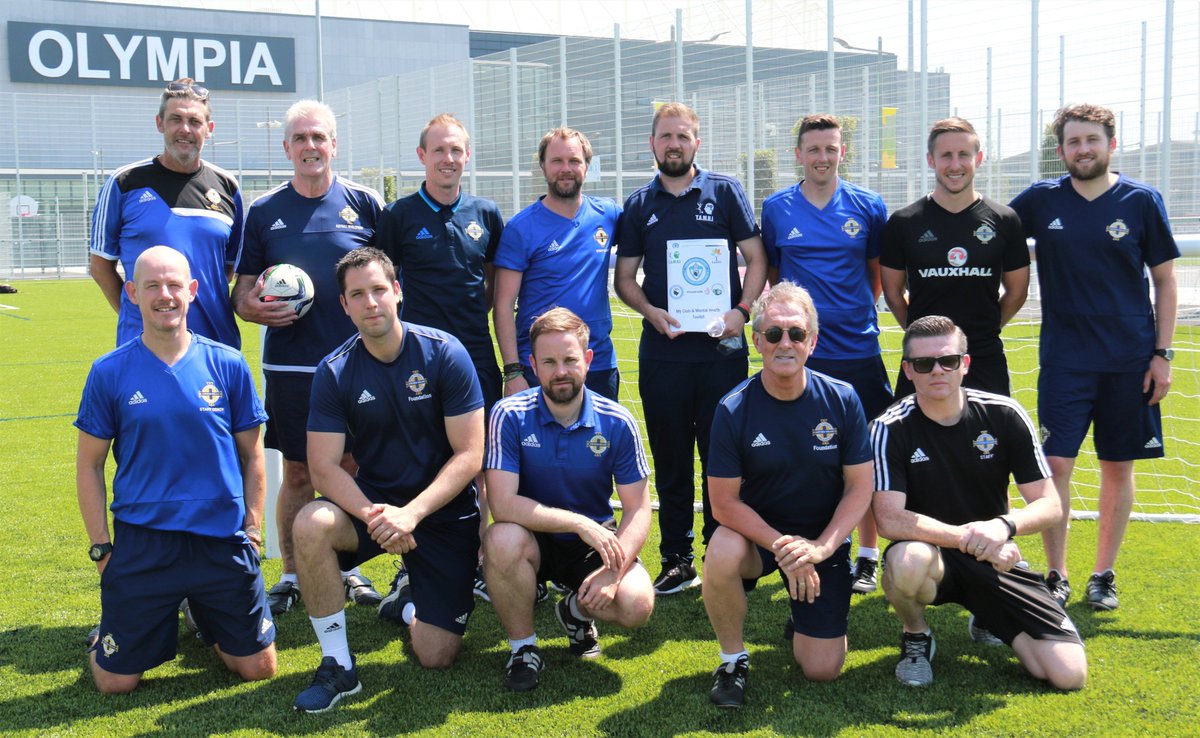 SeamusHeath1's tweet image. Well done Joe from @TAMHI2011 for your excellent delivery on #MentalHealthAwareness training to @OfficialIrishFA staff today. @jordanreidIFA @ciarandonaghy #GoodLearning #ItsOkToTalk @BelLiveSport @BelTel_Sport @SportNINet