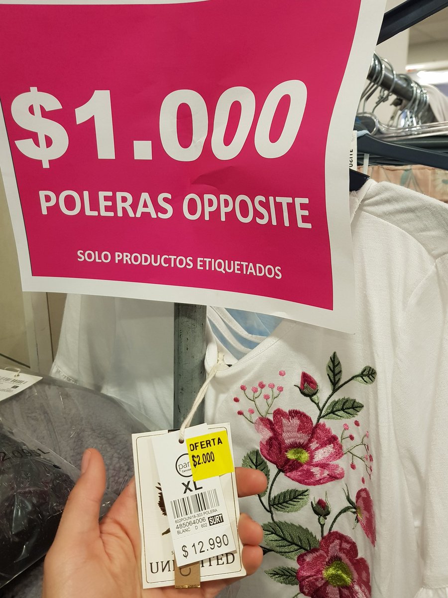 Poleras opposite mujer shop