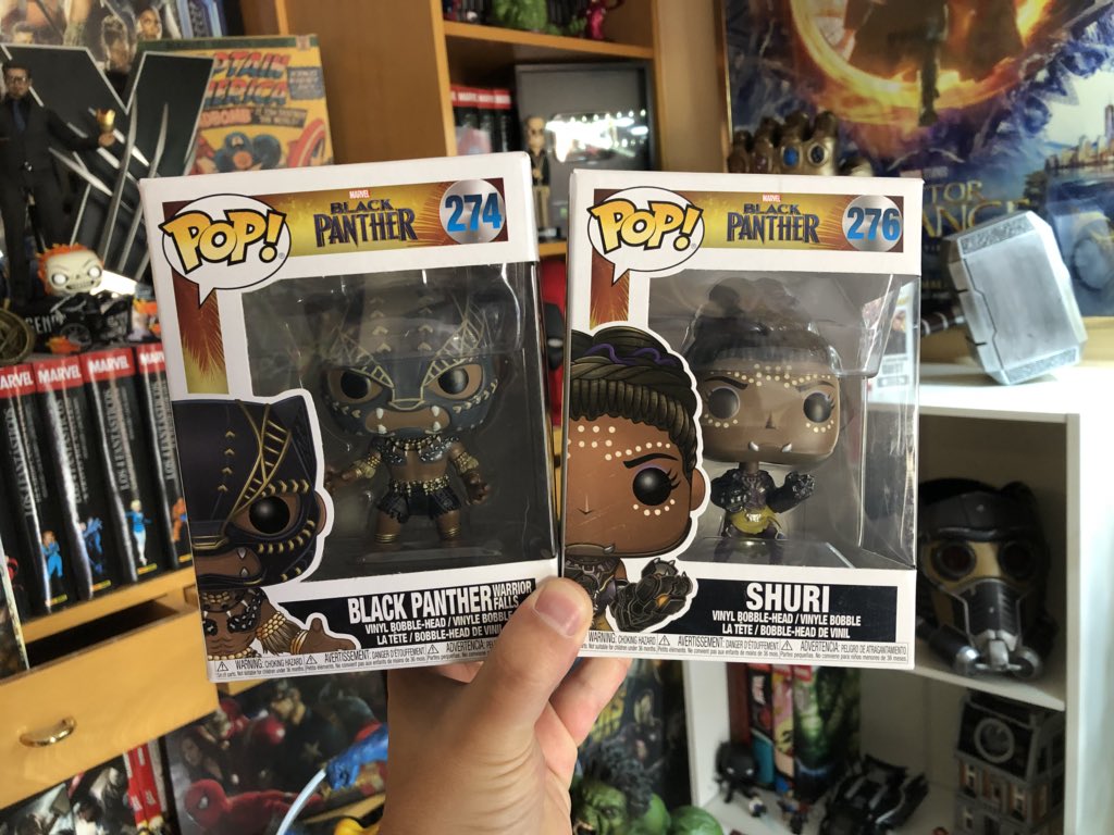 🎉 ¡#SORTEO 2 <a href="/OriginalFunko/">Funko</a> DE #BlackPanther! 🎉

¡Con motivo de la salida en DVD, Blu-Ray y Steelbook de Pantera Negra podéis ganar estos dos #FunkoPop! 😍

-Seguir a <a href="/StripMarvel/">Dani Lagi ⚡️Strip Marvel</a> 
-Dale 🔁

Fin concurso: 5-7-18